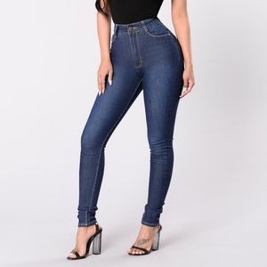 Fashion Nova Dark Jeans
